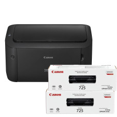 Принтер Canon i-Sensys LBP6030B + 2 картриджа 725 (8468B042)