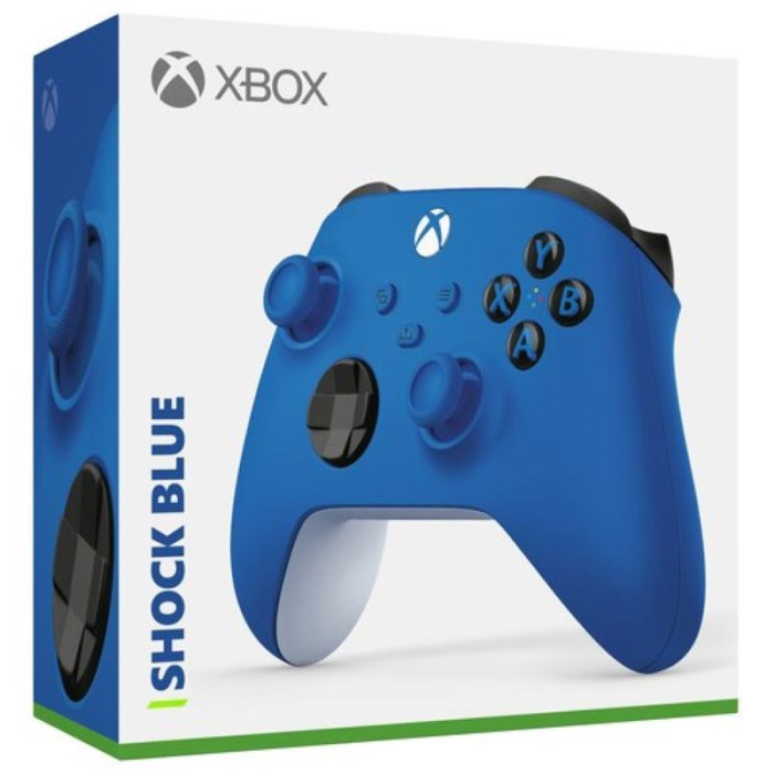 Геймпад Microsoft Xbox Series X-S Shock Blue (QAU-00002)