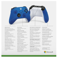 Геймпад Microsoft Xbox Series X-S Shock Blue (QAU-00002)