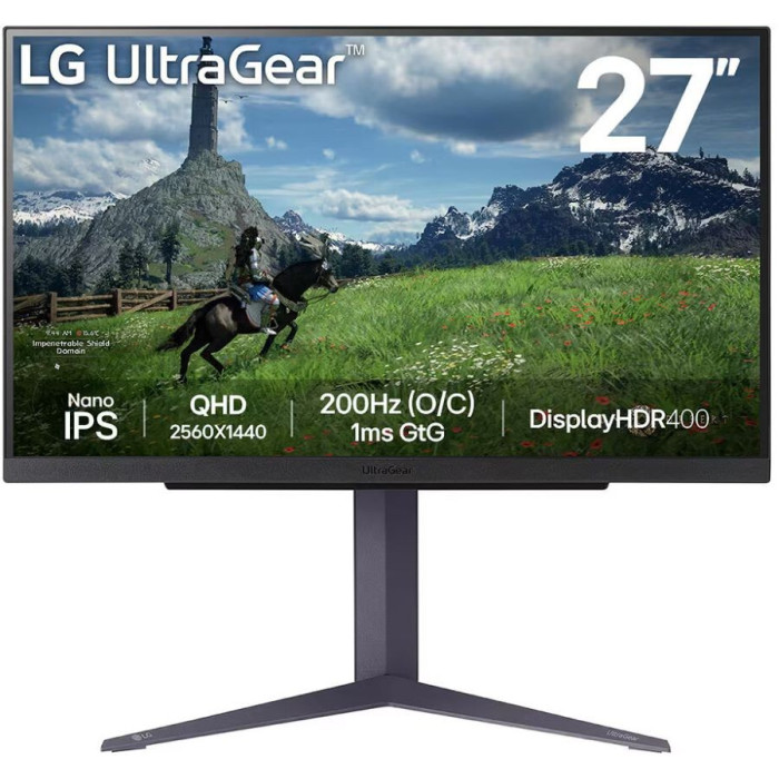 Монітор LG UltraGear 27GS85Q-B ~ 27