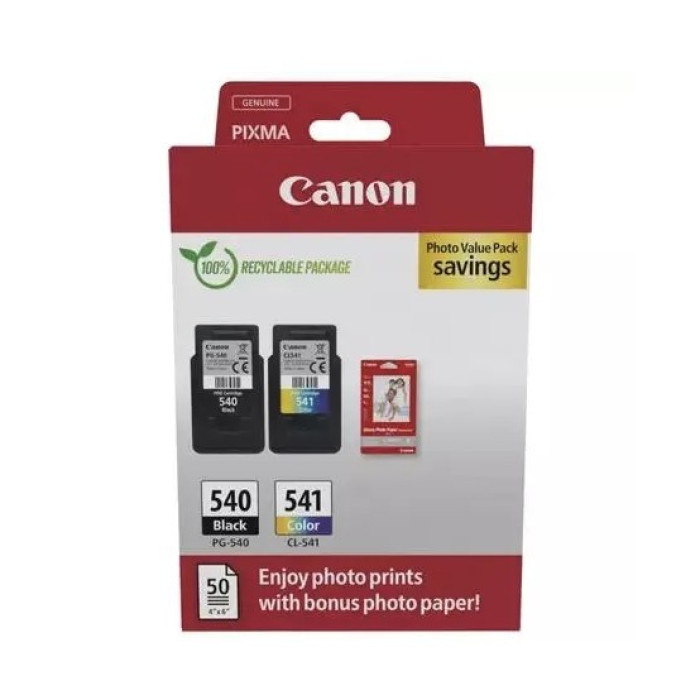 Струменевий картридж Canon PG-540+CL-541 (5225B006) + фотопапір