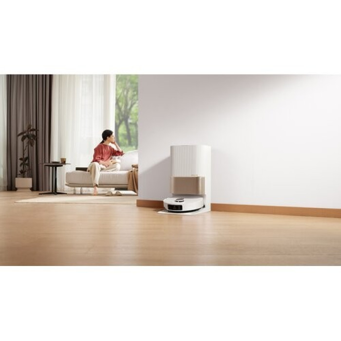 Робот-пилосос з вологим прибиранням Dreame X40 Ultra Complete White