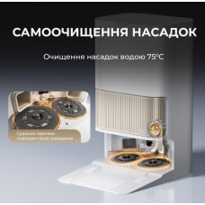 Робот-пилосос з вологим прибиранням Dreame L40s Pro Ultra White (RLL74CE-Wh)