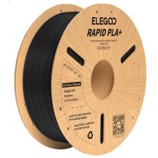 Філамент для 3D принтера ELEGOO Rapid PLA+ 1 кг 1.75мм Black (50.203.0114)