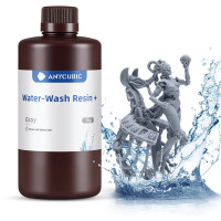 Фотополімерна смола Anycubic Water-Wash Resin Plus 1кг Grey (SSXGY-104D)