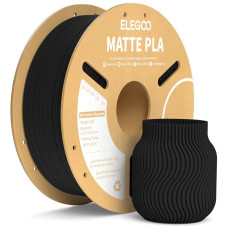 Філамент для 3D принтера ELEGOO PLA Matte 1 кг 1.75мм Black (50.203.0250)
