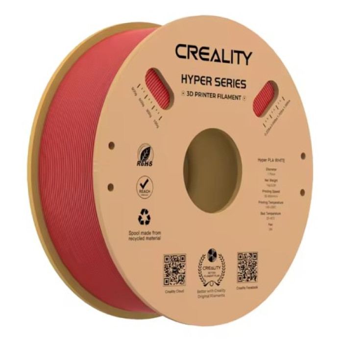 Філамент для 3D принтера Creality Hyper PLA 1кг 1.75мм Red