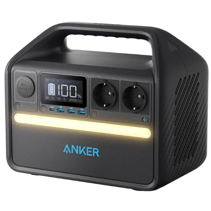 Зарядна станція Anker 535 PowerHouse 512 Wh | 500W EU (A1750311)