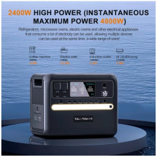 Зарядна станція Tallpower V2400, 2400 Вт, 2160 Вт*ч