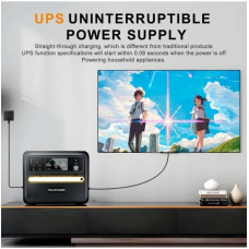 Зарядна станція Tallpower V2400, 2400 Вт, 2160 Вт*ч