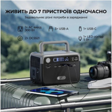 Зарядна станція FlashFish BP030B 230Wh/300W