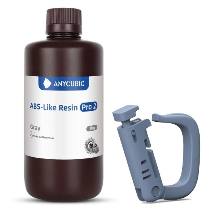 Фотополімерна смола Anycubic ABS-Like Resin Pro 2 1кг Grey
