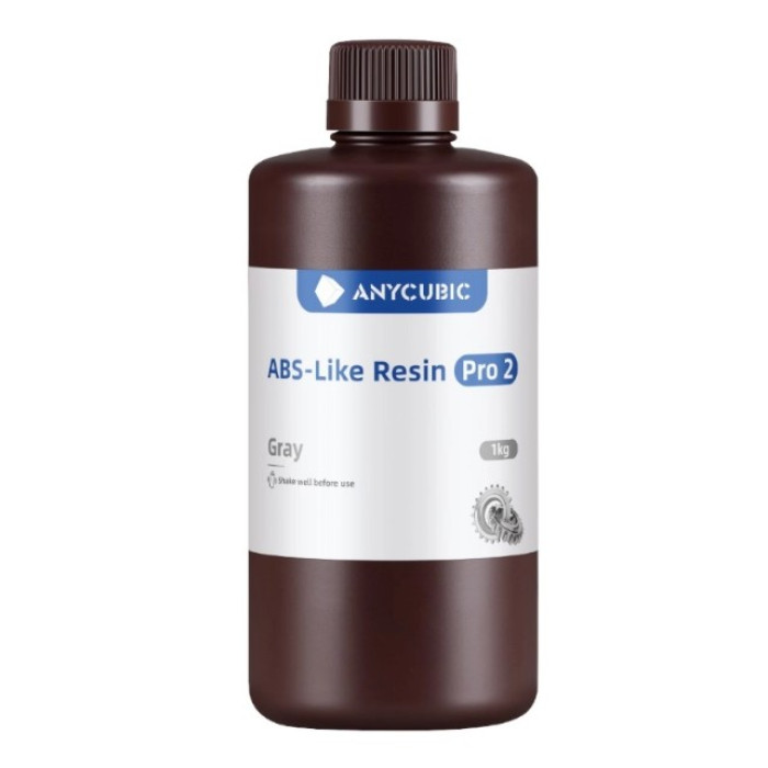 Фотополімерна смола Anycubic ABS-Like Resin Pro 2 1кг Grey