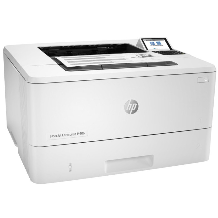 Принтер HP LaserJet Enterprise M406dn (3PZ15A) LAN/Duplex/А4