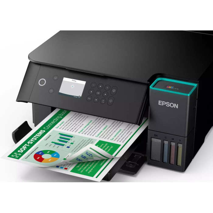 БФП Epson EcoTank L6360 (C11CL42401) Wi-Fi/LAN/Duplex/A4/СБПЧ